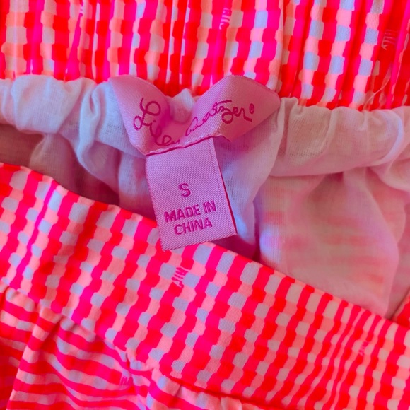 Lilly Pulitzer scallop small skirt-bright pink - Picture 6 of 6